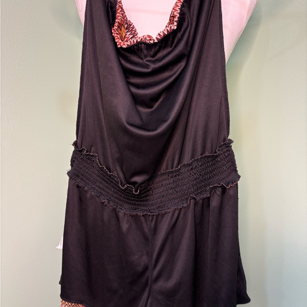 Multicolor Chevron Jumpsuit - Picture 7 of 8